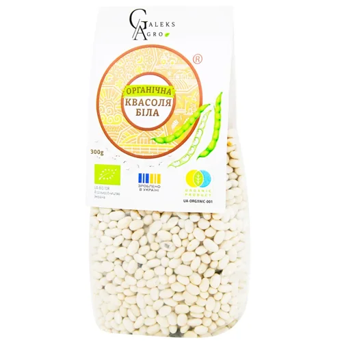 Квасоля біла органічна GALEKS-AGRO 300 г
