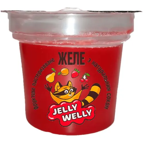 Желе фруктове з соком вишні JellyWelly 100г