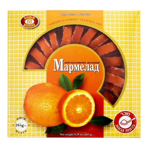 Мармелад Апельсинові дольки Бісквіт Шоколад 265г