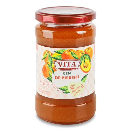 Джем Vita персиковий 370г