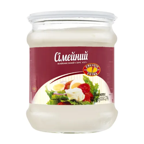 Соус майонезний 45% Сімейний Чугуев продукт с/б 400г