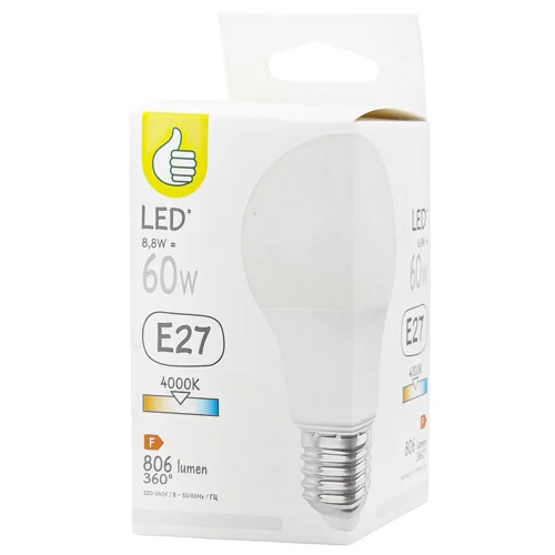 Лампа Auchan світлодіодна E27 60W