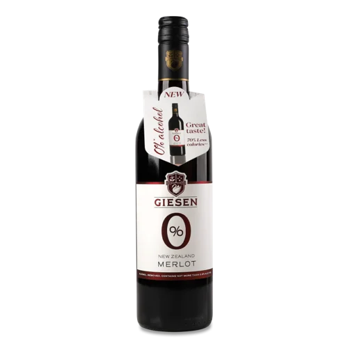 Безалкогольне Вино Giesen Merlot, в/ґ, 0.75л