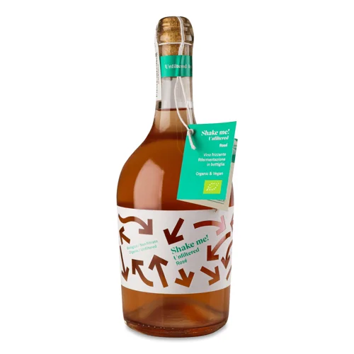 Вино ігристе Corvezzo Shake me Rose Raboso 0,75л