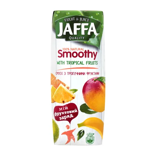 Смузі з тропічними фруктами стерилізований Jaffa т/п 0.25л