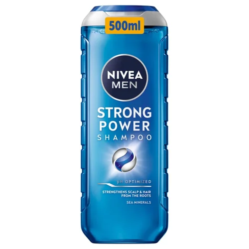 Шампунь Nivea Men Strong Power 500мл