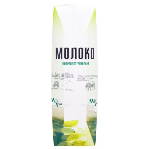 Молоко Молочний Візит ультрапастеризоване 2,5% 1кг