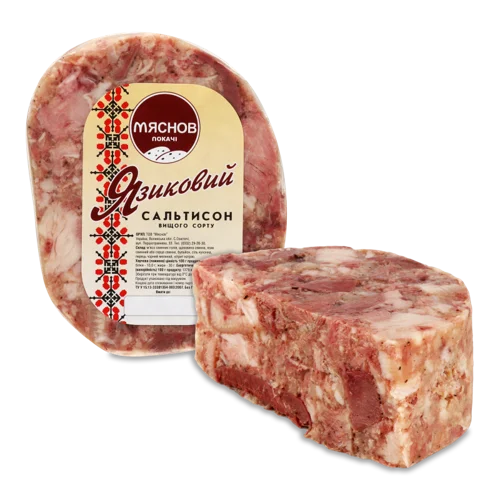 Сальтисон Язиковий Варено-Копчений Мяснов Локачі, кг