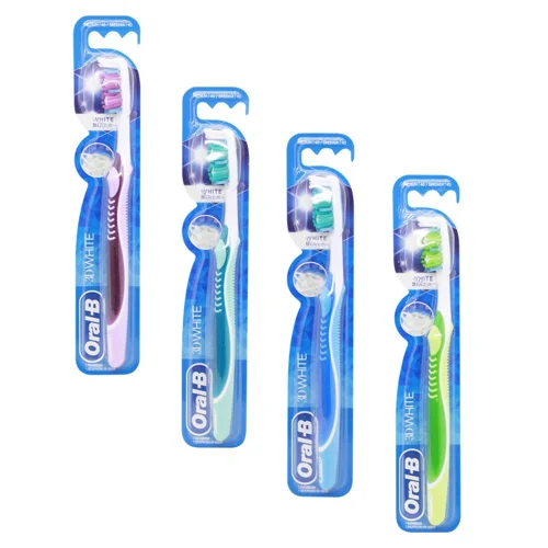 Зубна щітка Oral-B 3D White Відбілювання середня
