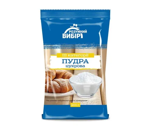 Пудра цукрова м/уп 200г
