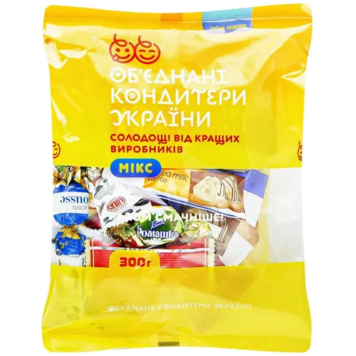 Набір цукерок Об'єднані кондитери України 300г
