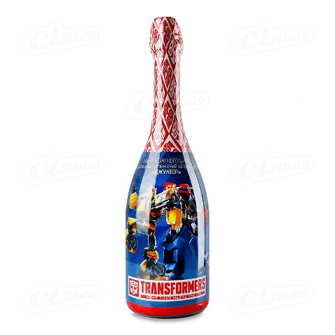 Напій соковмісний Transformers «Джуніор» безалкогольний сильногазований, 0,75л