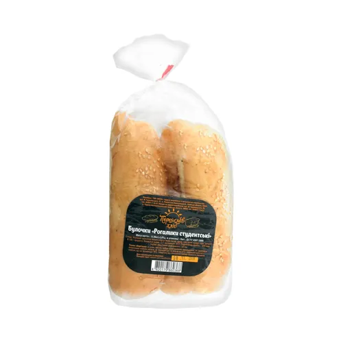 Булочки Рогалики студентські Переяслав хліб м/у 0.36кг