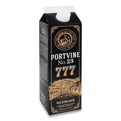 Вино Червоне Напівсолодке Portvine №23, в/ґ, 13-14.5%, п/пл, 1л