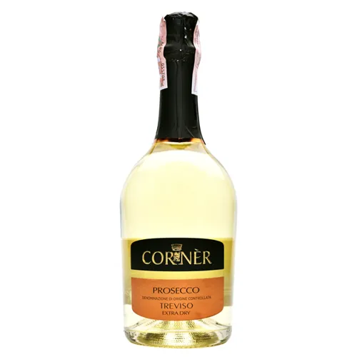 Вино ігристе Corner Prosecco DOC Extra Dry біл сух 11% 0,75л