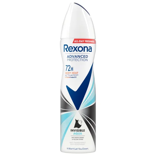Антиперспірант аерозольний Rexona Invisible Aqua 150мл