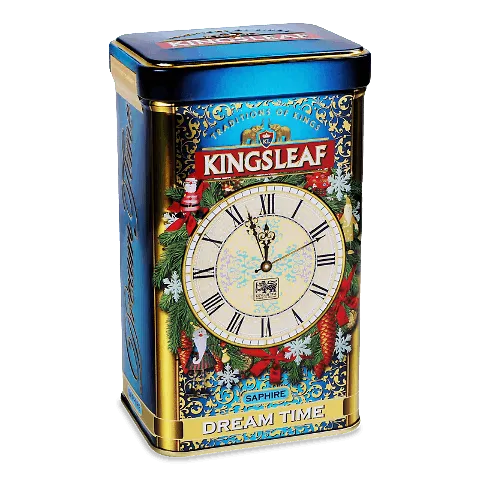 Чай чорний Kingsleaf Dream Time Saphire у скляній банці, 75г