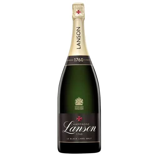 Шампанське Lanson Le Black Label біле брют 12,5% 1,5л