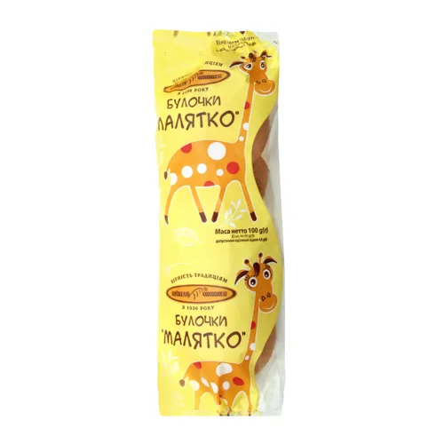 Булочки Малятко Київхліб м/у 100г