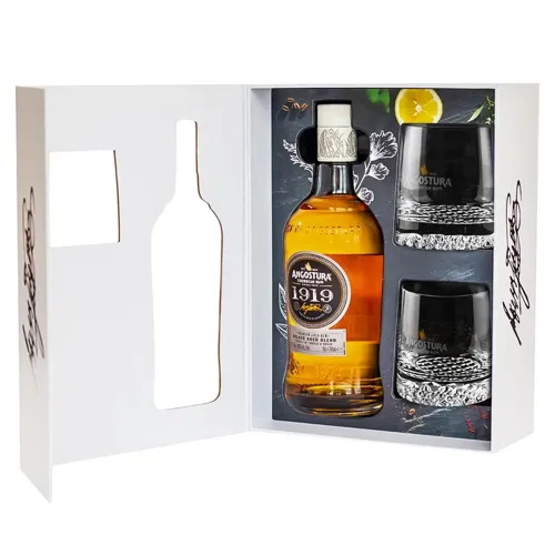 Ром Angostura 1919 Box 40% 0,7л + 2 келихи