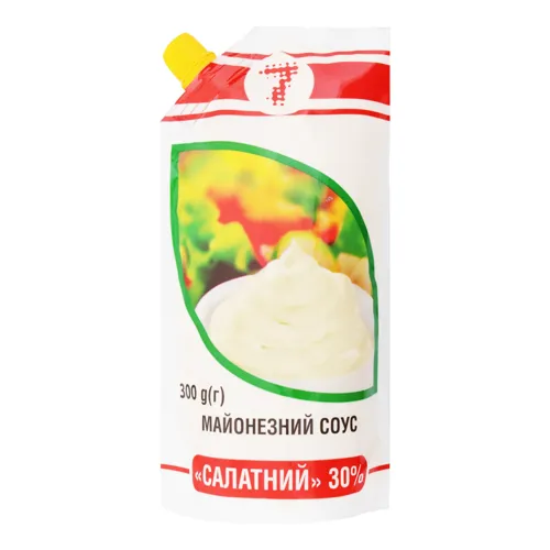 Соус майонезний 30% Салатний Семерка д/п 300г