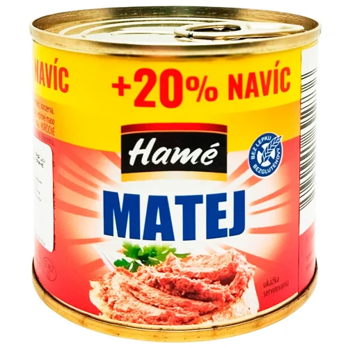 Паштет Хаме 228г Матей пікантний з/б