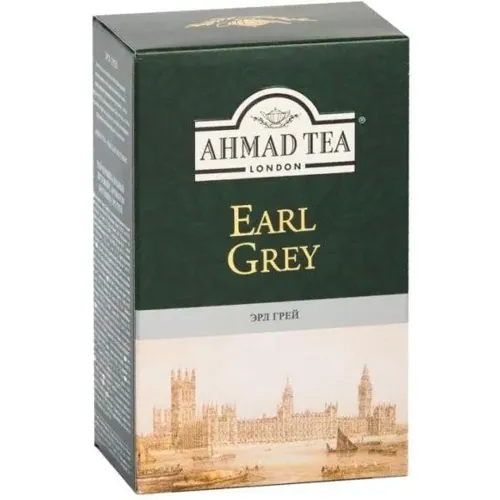 Чай чорний з ароматом бергамоту «Earl Grey» Ahmad Tea 100г