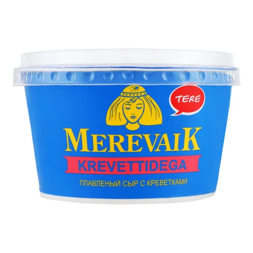 Сир плавлений з креветками Merevaik Tere 200г