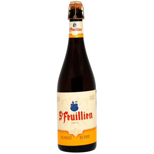 Пиво St-Feuillien Blonde світле фільтроване 7,5% 0,75л