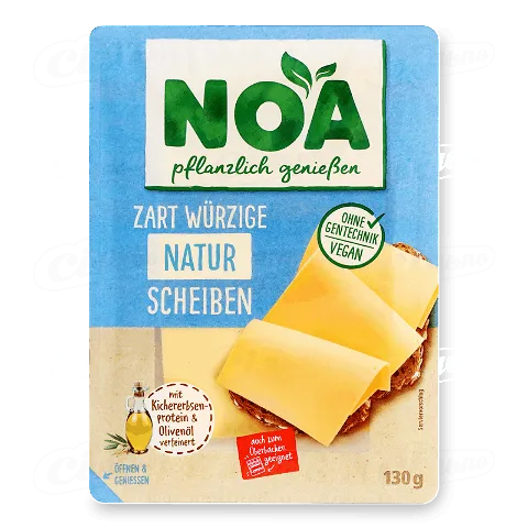 Продукт рослинний NOA Ніжний скибочками, 130г