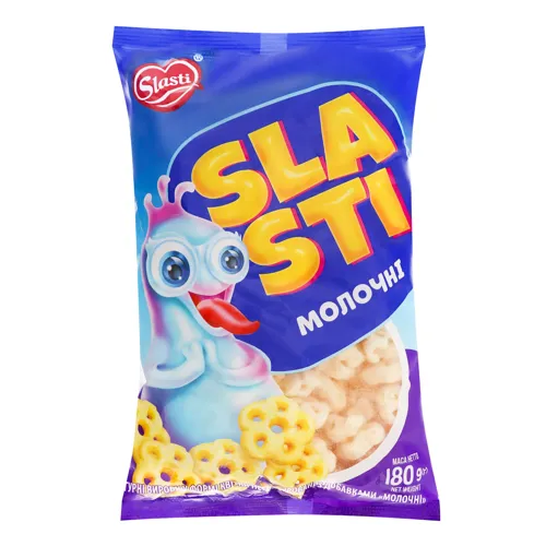 Сніданки сухі Молочні Slasti м/у 180г
