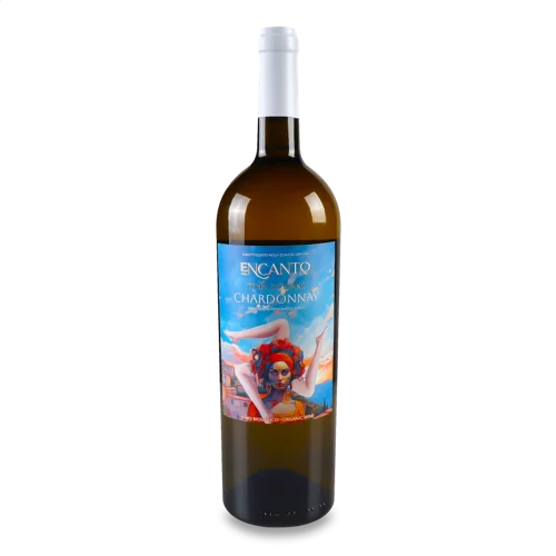 Вино В/ґ Encanto Chardonnay Органічне Біле Сухе, 0.75л