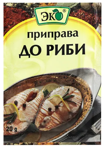 Приправа до риби Еко м/у 20г