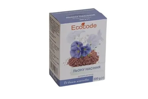 Насіння льону Ecocode, 200г