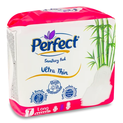 Гігієнічні Прокладки Long Ultra Thin Perfect, 7шт