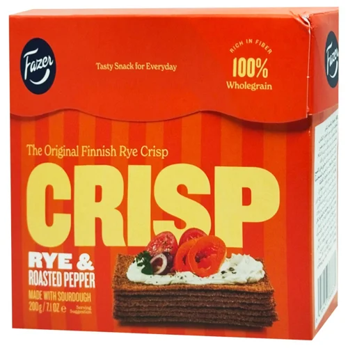 Хлібці Фазер 200г зі спеціями житні