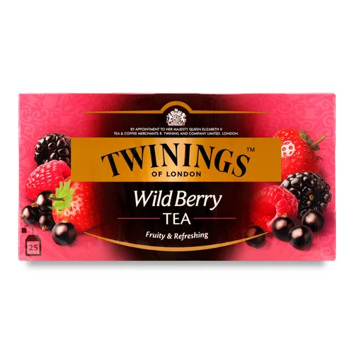 Чай чорний Twinings Wild berries 25*2г