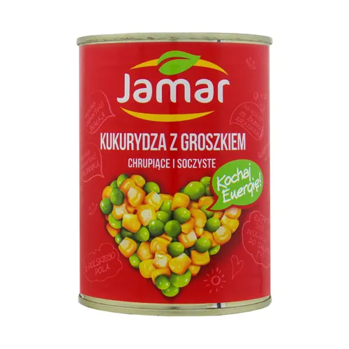 Джамар суміш горошек і кукурудза 400г