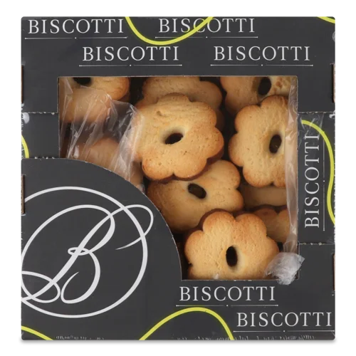 Печиво Здобне Пісочно-Відсадне Канестреллі Biscotti к/у, 0.325кг