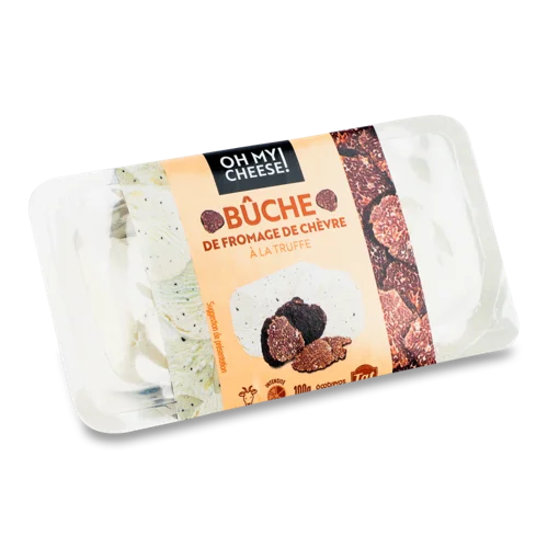 Сир 45% З Козиного Молока З Трюфелем Oh My Cheese! Картонна Упаковка 100г