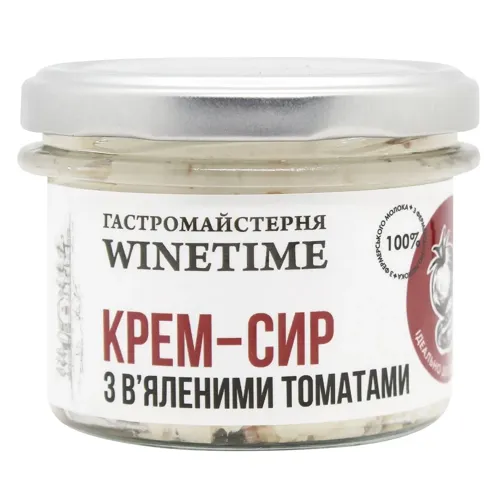 Крем-сир Winetime Класичний з в’яленими томатами 200г