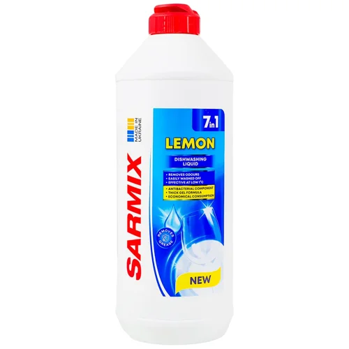Засіб для миття посуду Sarmix Lemon 500мл