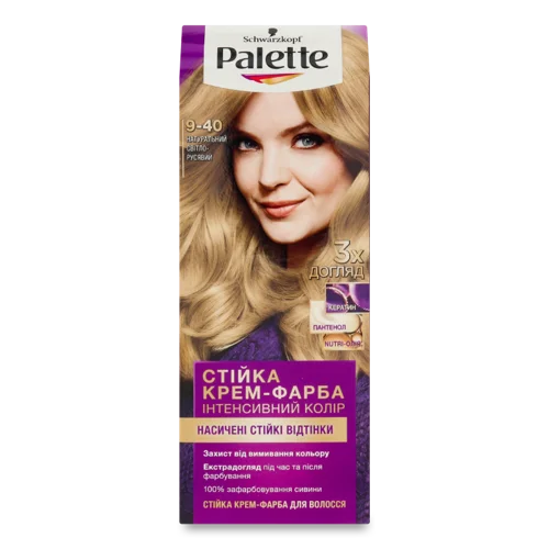 Крем-фарба Для Волосся №9-40 Palette, 1шт