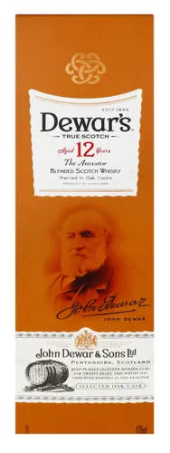 Віскі 1л 40% Aged 12 Year Dewar's