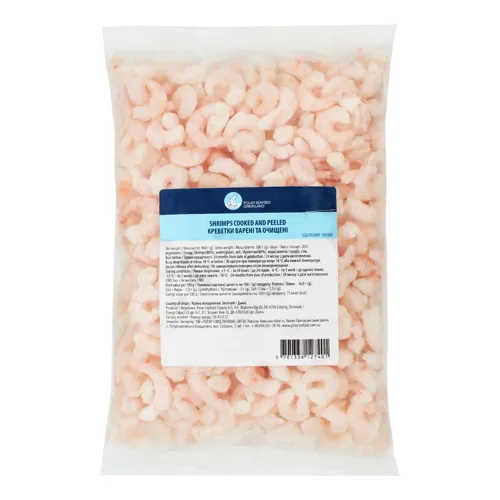 Креветки варені очищені Polar Seafood м/у 400г