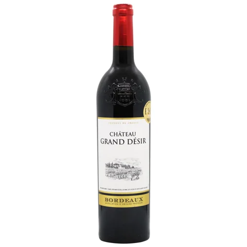 Вино Chateau Grand Desir сухе червоне 12,5% 0,75л