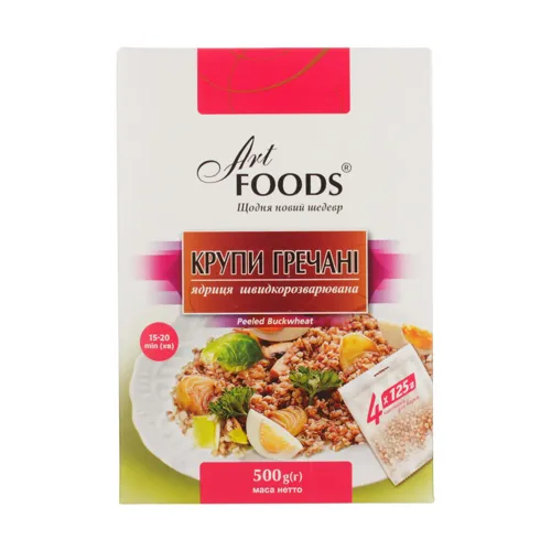 Крупа гречана Art Foods 500г