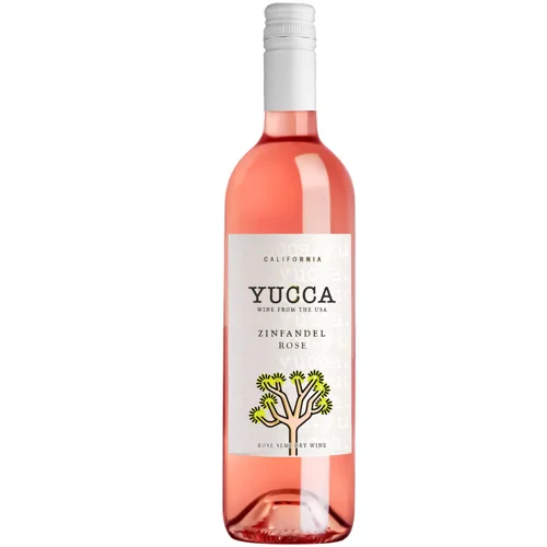 Вино Yucca Zinfandel Rosé рожеве напівсухе 10,5% 0,75л