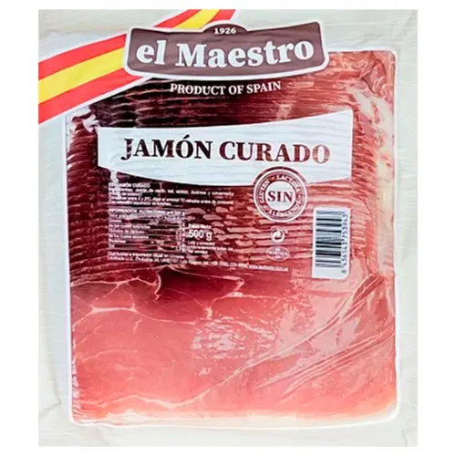Хамон El Maestro Curado сиров'ялений 500г