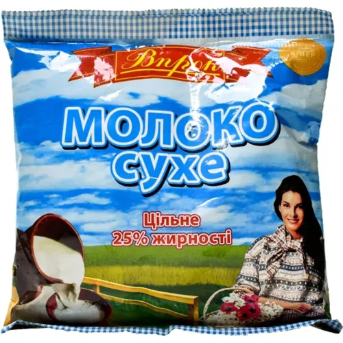 Молоко Впрок сухе 25% 150г